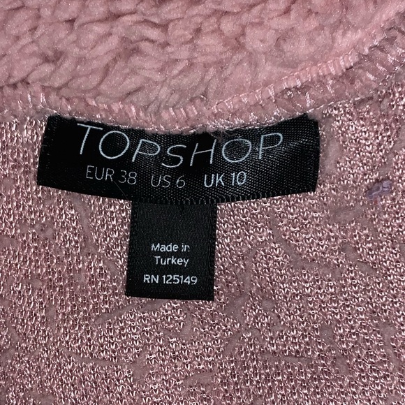 TopShot pink plush pullover GIRLS 6 - Picture 5 of 10